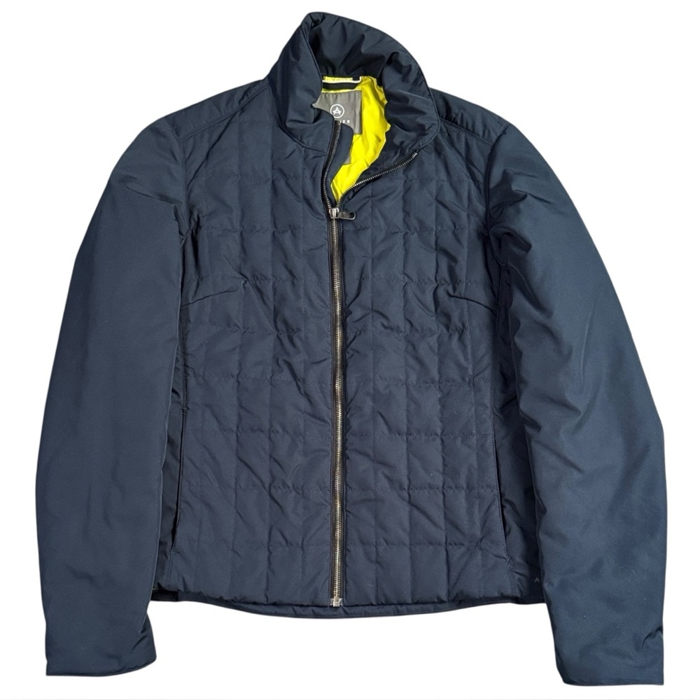 Aether Alto Jacket 2.0 Jacket Quilted Puffer Navy Blue/Yellow Women’s Size 3